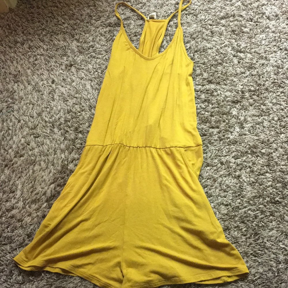 Yellow romper